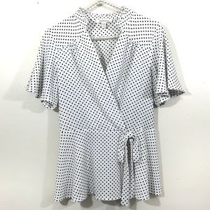 SALE Monteau Faux Wrap Top